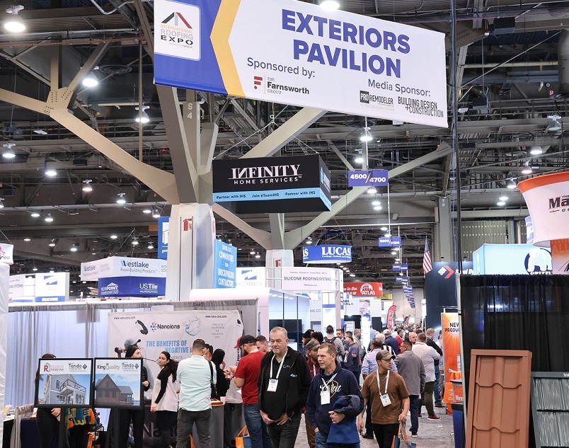 2027年美国屋面墙面材料及防水材料展IREInternational Roofing Expo行业机械设备展品展台实拍