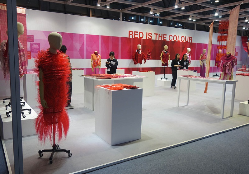 2027年法国巴黎纱线针织品展览会Spinexpo Paris展馆内部展台环境实拍