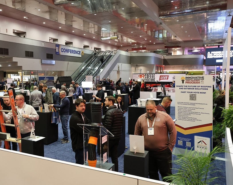 2027年美国屋面墙面材料及防水材料展IREInternational Roofing Expo行业机械设备展品展台实拍