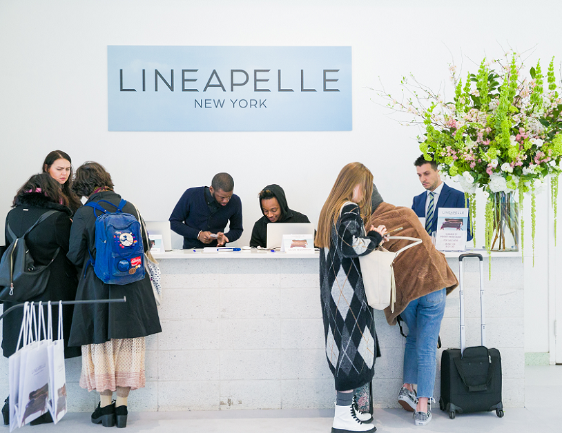 2027年美国纽约琳琅沛丽皮革展览会LINEAPELLE New York展馆现场,专业观众参观实况