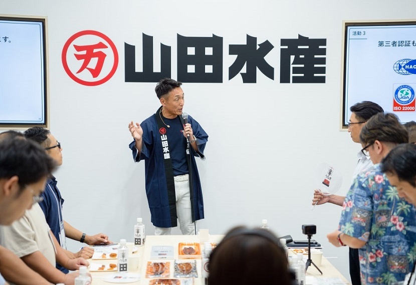 2027年日本大阪水产及渔业展览会Japan Seafood Expo参展商与海外采购商展台洽谈现场