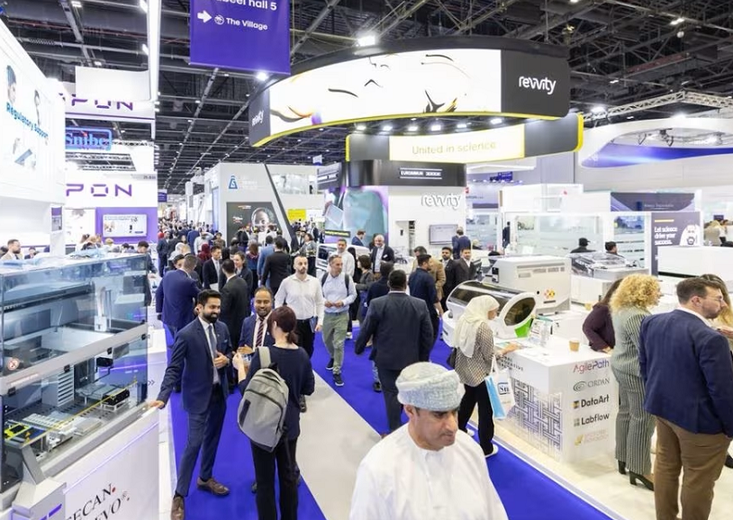 2027年中东迪拜实验室仪器分析测试展WHX LabsWorld Health Expo Labs行业机械设备展品展台实拍