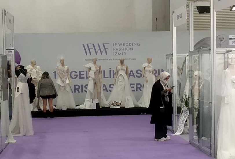 2027年土耳其伊兹密尔婚纱礼服展览会IF Wedding Fashion Izmir展馆现场,专业观众参观实况