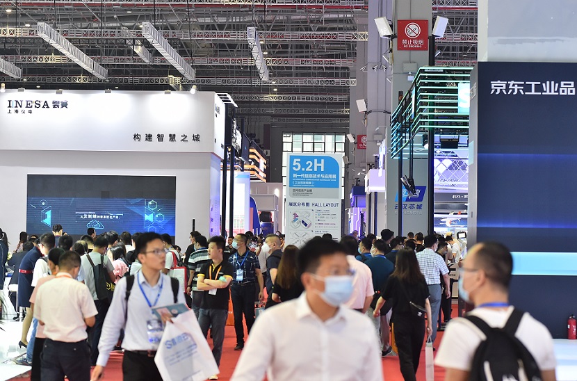 2026年上海国际信息与通信展ICTS行业机械设备展品展台实拍