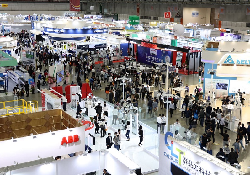 2026年台湾物流及物联网展览会Logistics Taipei展馆现场,专业观众参观实况