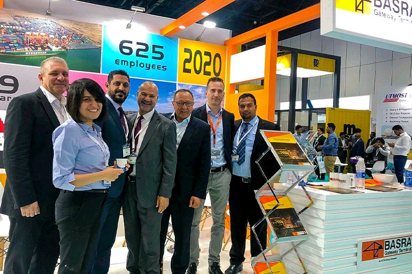2027年中东迪拜件杂货运输展览会Breakbulk Middle East参展商与海外采购商展台洽谈现场