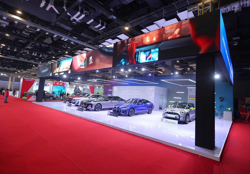 2027年印度巴拉特车、房车、客车展Bharat Mobility Global Expo 展馆现场，专业观众参观实况