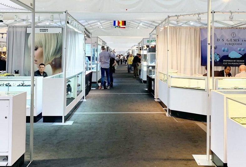 2027年美国图森矿物宝石及珠宝展览会GJXGJX Show行业机械设备展品展台实拍