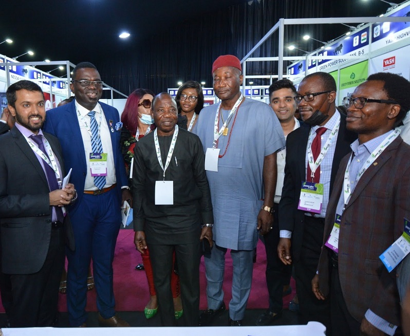 2027年尼日利亚电力能源、太阳能展览会Powerelec Nigeria参展商与海外采购商展台洽谈现场