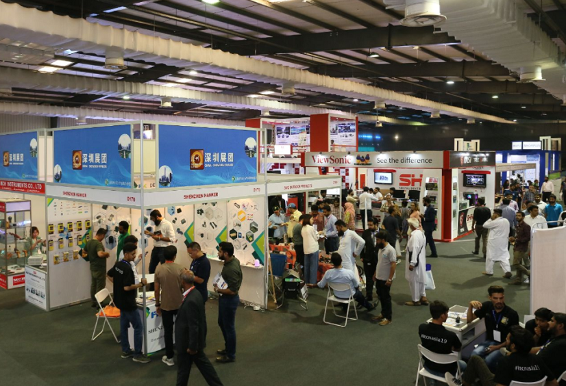 2027年巴基斯坦消费电子展览会Consumer Electronics Asia展馆内部展台环境实拍