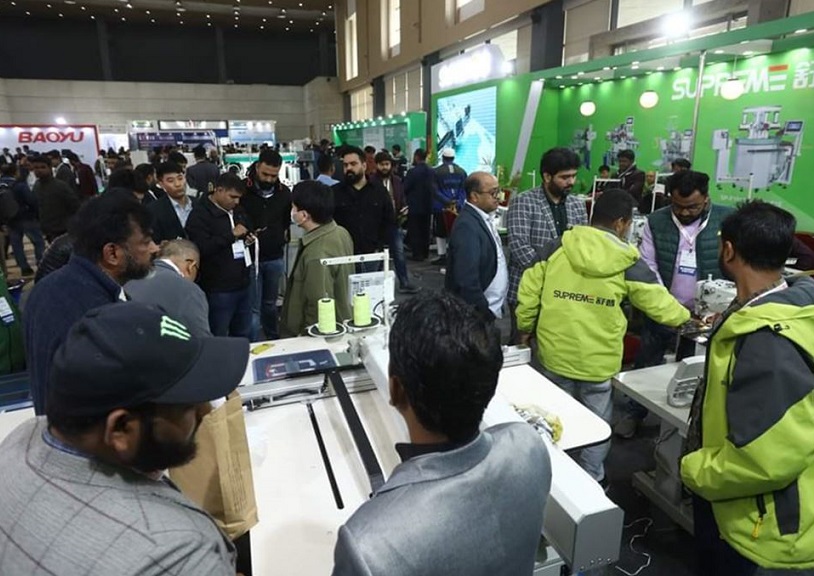 2027年孟加拉达卡缝制设备展览会GTBGARMENT TECHNOLOGY BANGLADESH展馆内部展台环境实拍