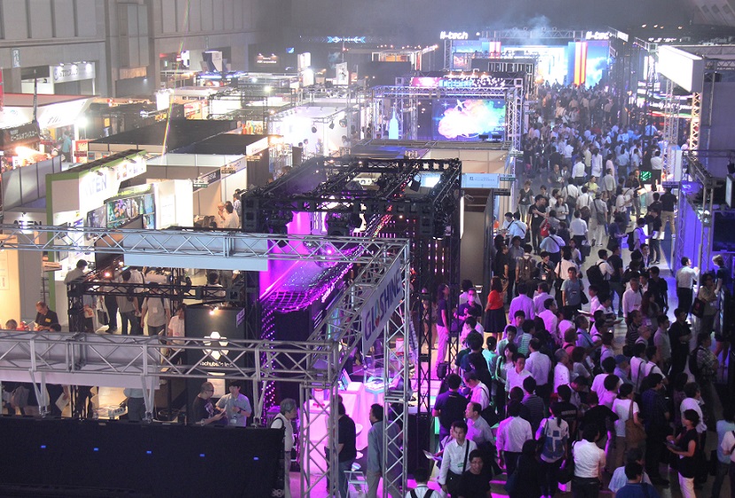 2027年日本东京灯光舞台演艺设备展览会Live Entertainment Expo展馆内部展台环境实拍