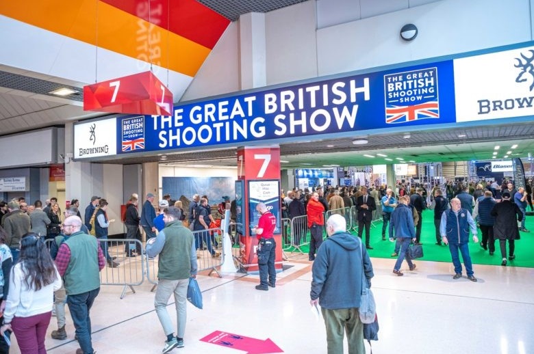 2027年英国国际狩猎装备、枪械、刀具展览会Shooting Show行业机械设备展品展台实拍