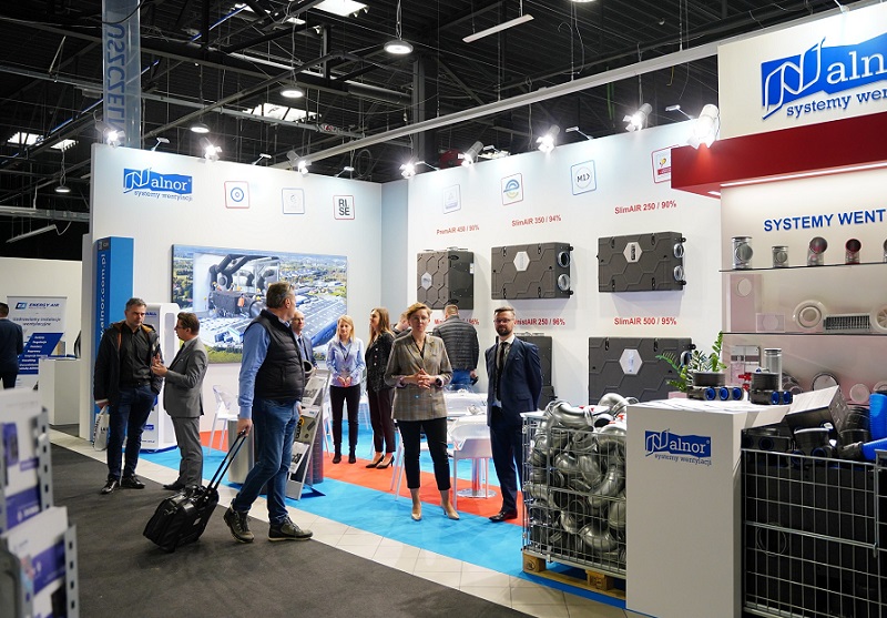 2027年波兰华沙暖通、制冷展览会Warsaw HVAC Expo展馆内部展台环境实拍