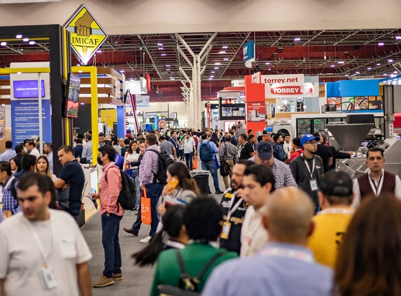 2027年墨西哥肉类加工及包装机械展览会Expo Carnes y Lácteos展馆内部展台环境实拍