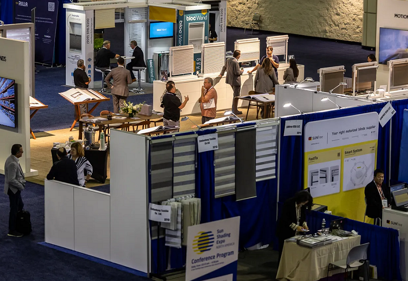 2026年美国奥兰多北美门窗遮阳及技术展览会Sun Shading Expo North America行业机械设备展品展台实拍