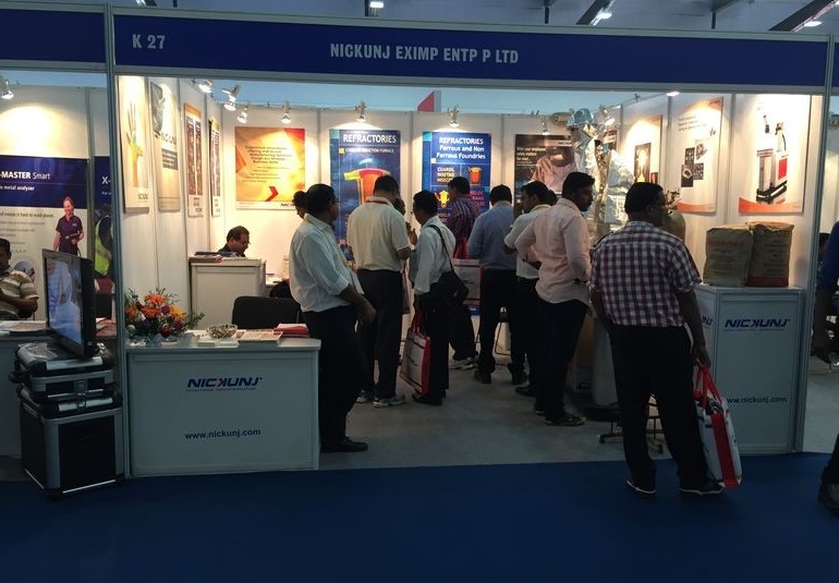 2027年印度新德里铸造展览会IFEX INDIA行业机械设备展品展台实拍