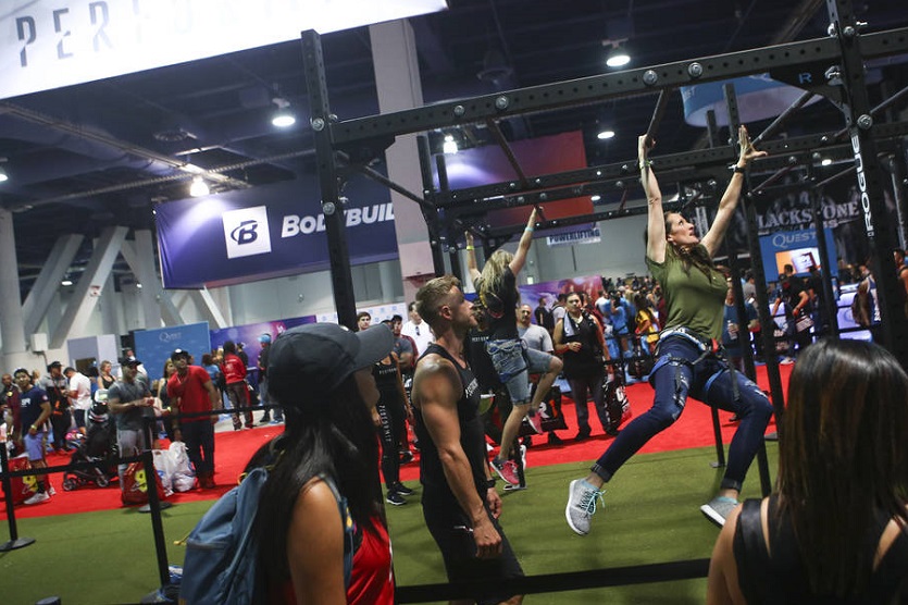 2027年美国洛杉矶健身器材展览会The Fit Expo Los Angeles行业机械设备展品展台实拍