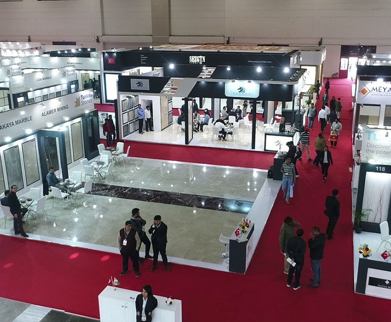 2027年印度班加罗尔石材、石英石机械装备展览会INDIA STONA展馆内部展台环境实拍
