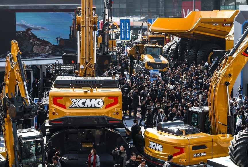 2026年上海宝马展Bauma ChinaBauma China展馆内部展台环境实拍