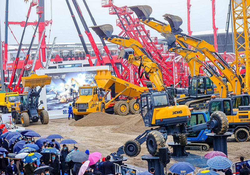 2026年上海宝马展Bauma ChinaBauma China行业机械设备展品展台实拍