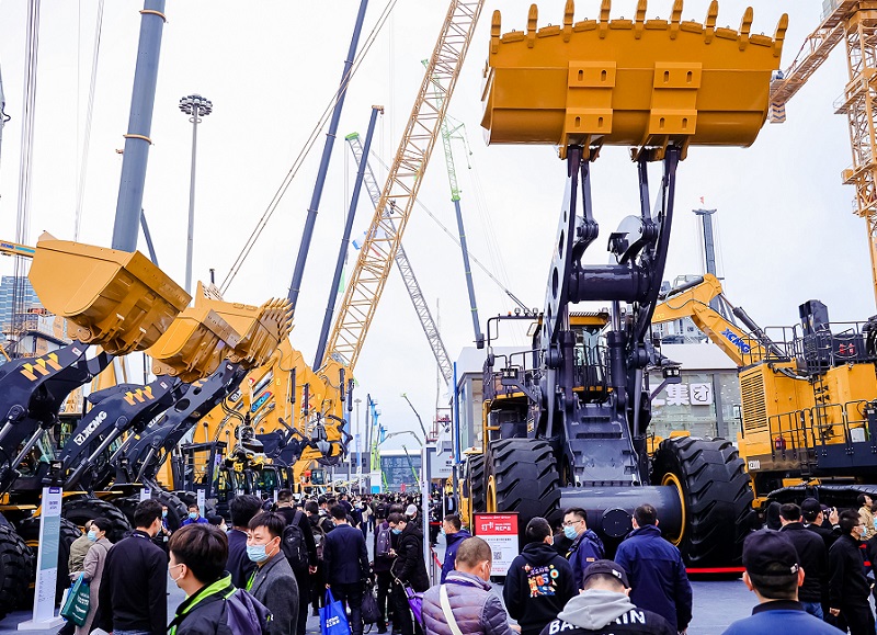 2026年上海宝马展Bauma ChinaBauma China行业机械设备展品展台实拍