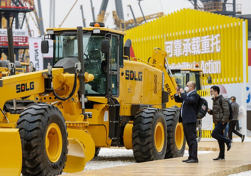 2026年上海宝马展Bauma ChinaBauma China行业机械设备展品展台实拍