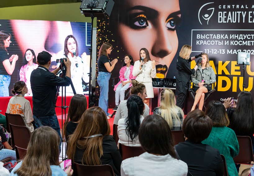 2027年哈萨克斯坦美容展览会Central Asia Beauty Expo展馆现场,专业观众参观实况