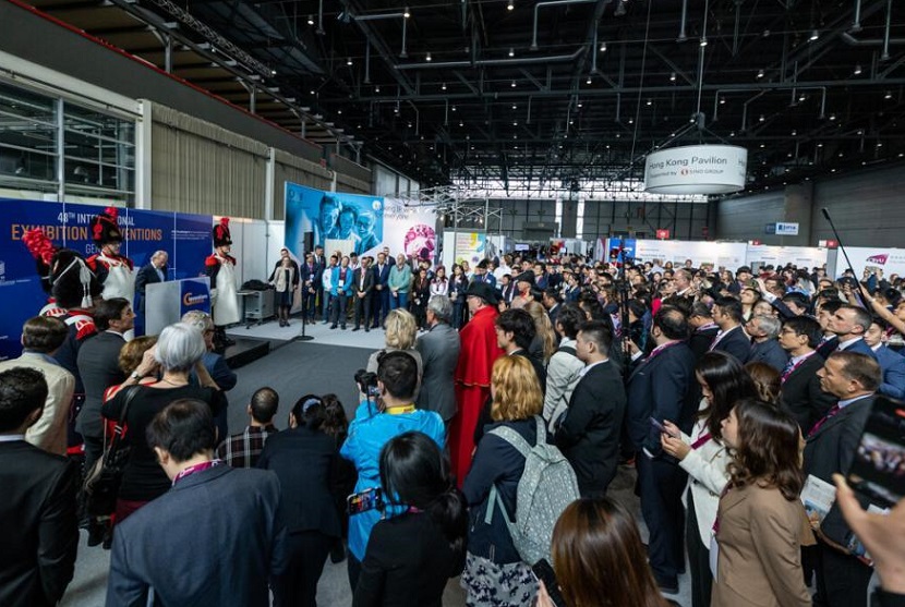 2027年瑞士日内瓦发明展览会Inventions Geneva展馆内部展台环境实拍