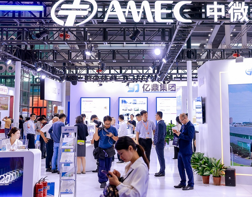 2026年深圳湾芯展WESEMIBAY SEMICONDUCTOR ECOSYSTEM EXPO展馆现场,专业观众参观实况