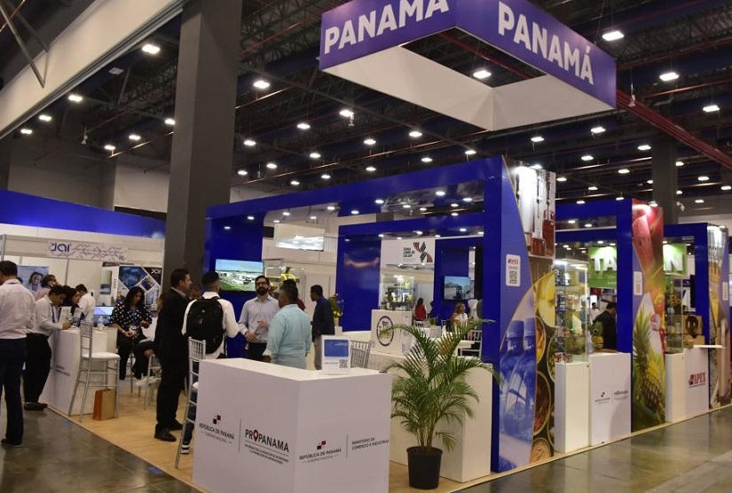2027年巴拿马贸易展览会EXPOCOMER展馆内部展台环境实拍