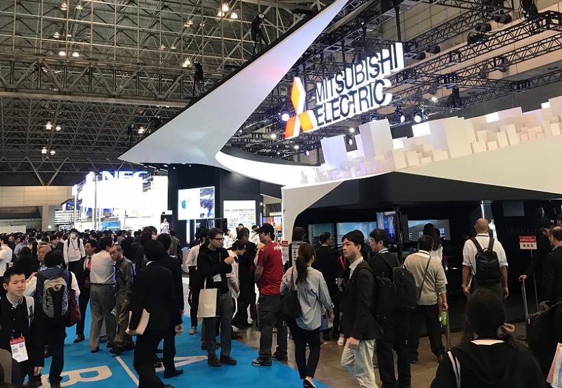 2026年日本东京电子高新科技展览会CEATEC JAPAN行业机械设备展品展台实拍