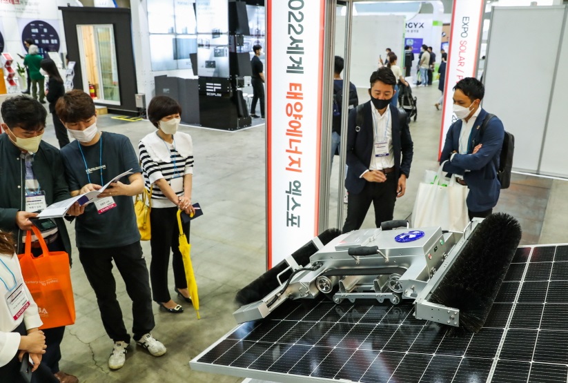 2026年韩国氢能、太阳能、核能、核电展Smart Energy Plus展馆现场,专业观众参观实况
