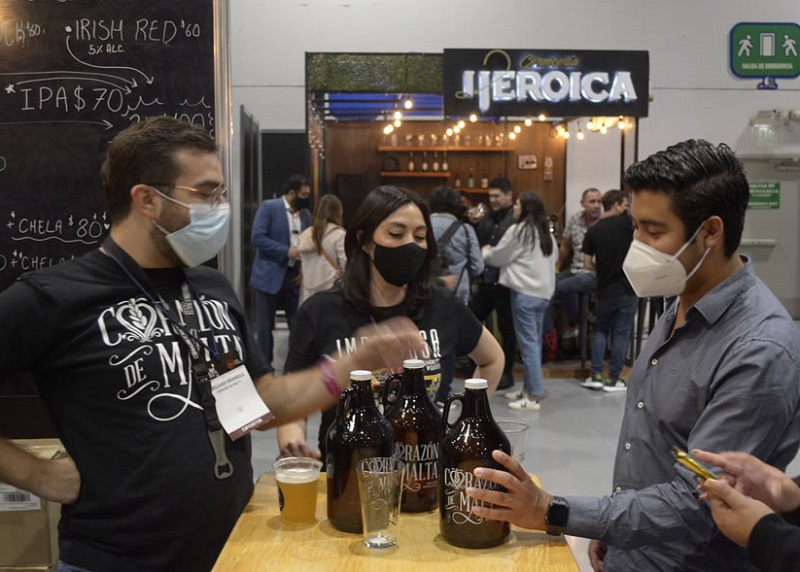 2026年墨西哥啤酒精酿酒及饮料加工展览会Cerveza Mexico展馆现场，专业观众参观实况