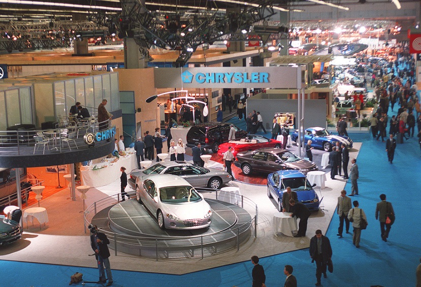 2026年法国巴黎车展Mondial de l’Auto展馆内部展台环境实拍