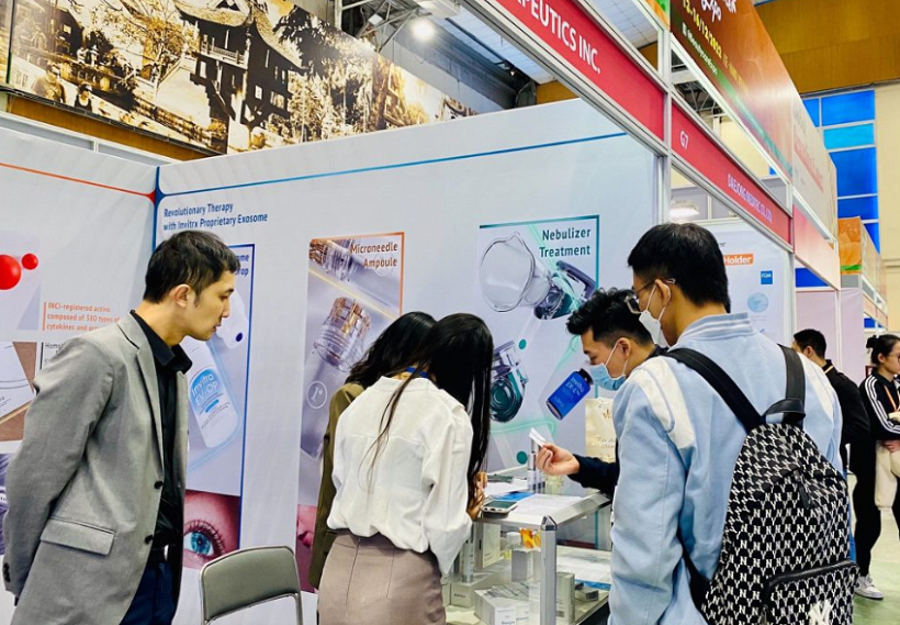 2027年越南河内美容、个人护理展览会Beautycare Expo行业机械设备展品展台实拍