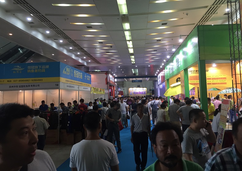 2026年武汉渔具及户外用品展Wuhan Fishing Exhibition展馆内部展台环境实拍