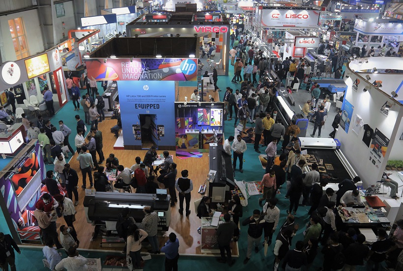 2027年印度孟买广告标识展览会Media Expo Mumbai行业机械设备展品展台实拍