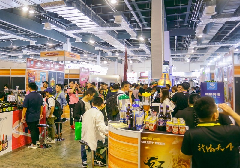 2027年上海亚洲精酿啤酒展CRAFT BEER CHINA展馆内部展台环境实拍