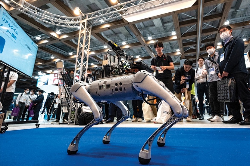 2027年日本东京区块链展览会BLOCKCHAIN EXPO TOKYO 展馆现场,专业观众参观实况