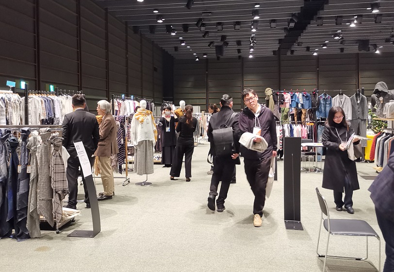 2026年日本大阪服装成衣展览会AFF行业机械设备展品展台实拍