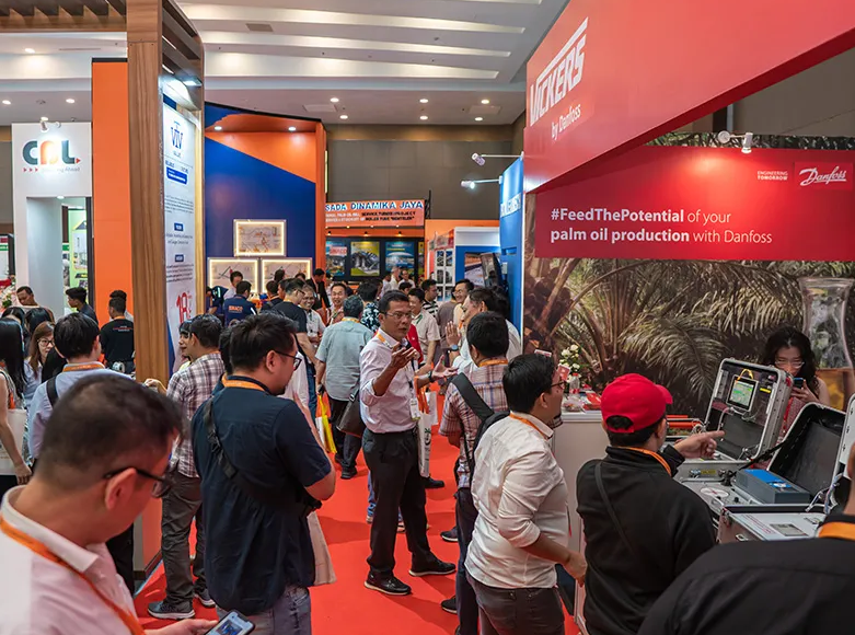 2027年印尼雅加达棕榈油工业设备展览会PALMEX行业机械设备展品展台实拍