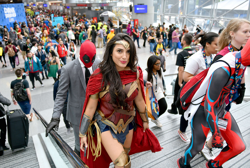 2026年美国纽约动漫展-美国动漫节New York Comic Con展馆现场,专业观众参观实况