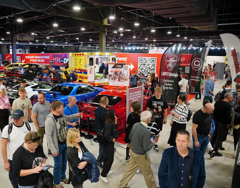 2026年波兰国际汽车展览会Warsaw Motor Show展馆内部展台环境实拍