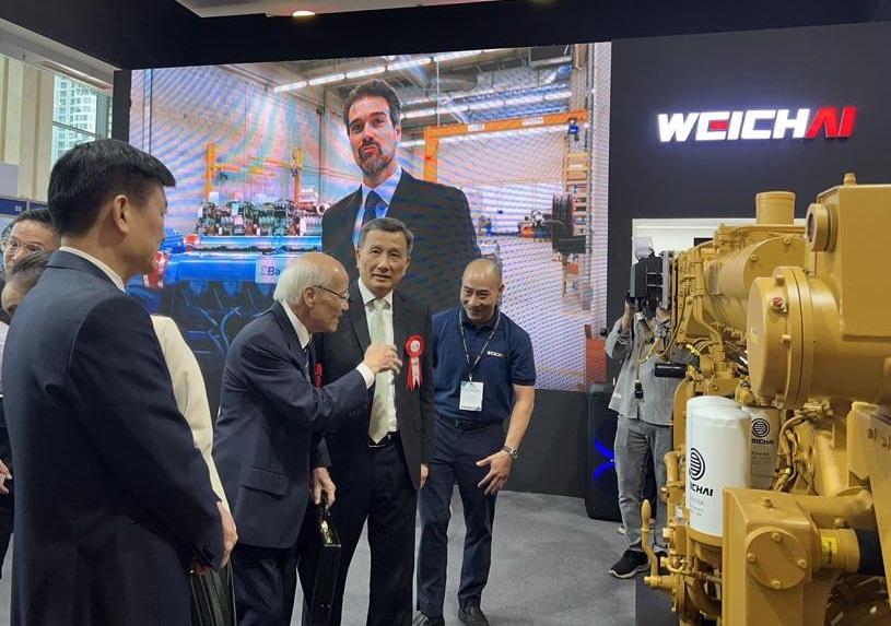 2026年越南河内船舶海事展览会Marine&Offshore Vietnam参展商与海外采购商展台洽谈现场