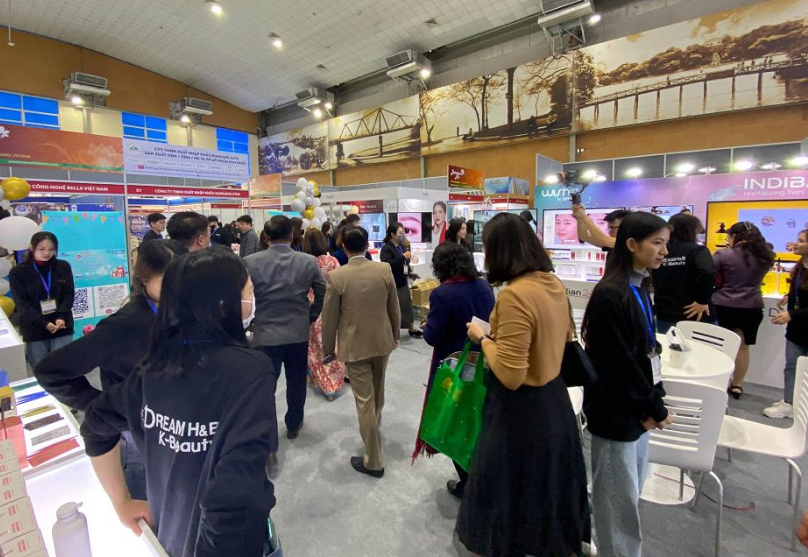 2027年越南河内美容、个人护理展览会Beautycare Expo展馆内部展台环境实拍