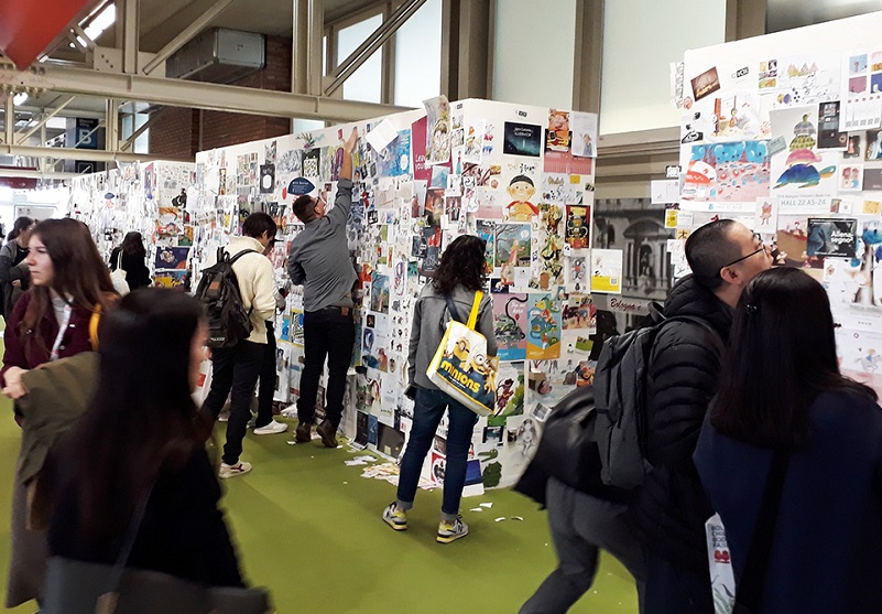 2027年意大利博洛尼亚童书展览会Bologna Childrens Book Fair展馆内部展台环境实拍