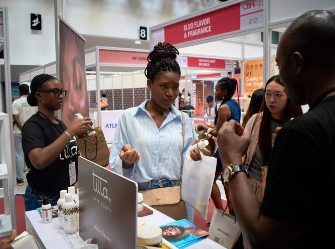 2027年科特迪瓦美容及化妆品展览会Ivory Coast CBH Expo展馆内部展台环境实拍