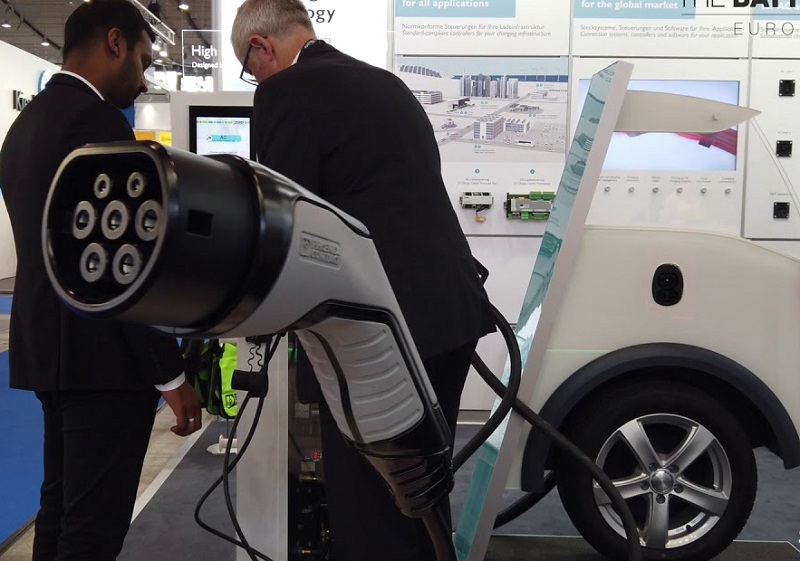 2026年美国电动新能源汽车展览会EV TECH EXPOElectric & Hybrid Vehicle Technology Expo行业机械设备展品展台实拍