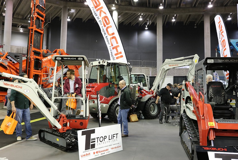 2027年加拿大魁北克工程机械展览会Expo Grands Travaux展馆内部展台环境实拍
